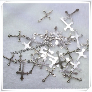 Alloy Cross Accessory Pendant for Religious Rosary (IO-ap192)